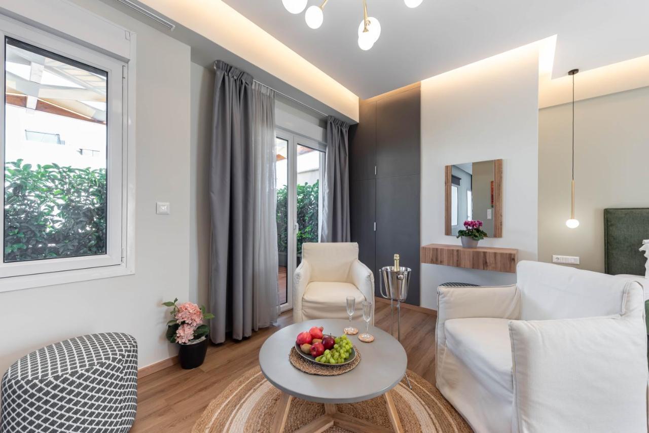 Ferienwohnung Acropolis Divine Penthouse Athen Exterior foto