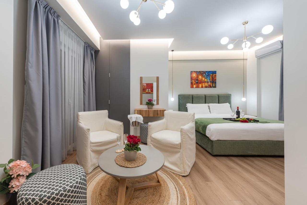 Ferienwohnung Acropolis Divine Penthouse Athen Exterior foto