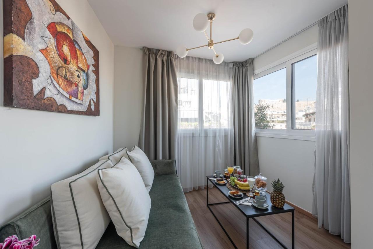 Ferienwohnung Acropolis Divine Penthouse Athen Exterior foto