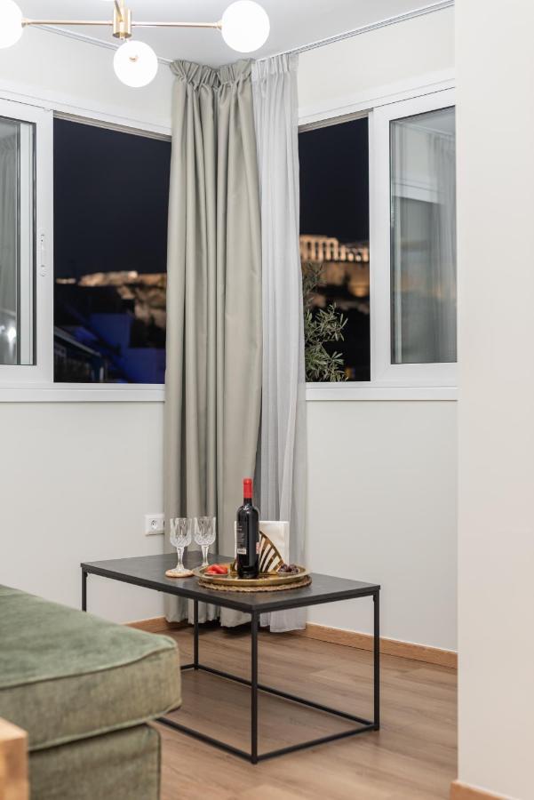 Ferienwohnung Acropolis Divine Penthouse Athen Exterior foto